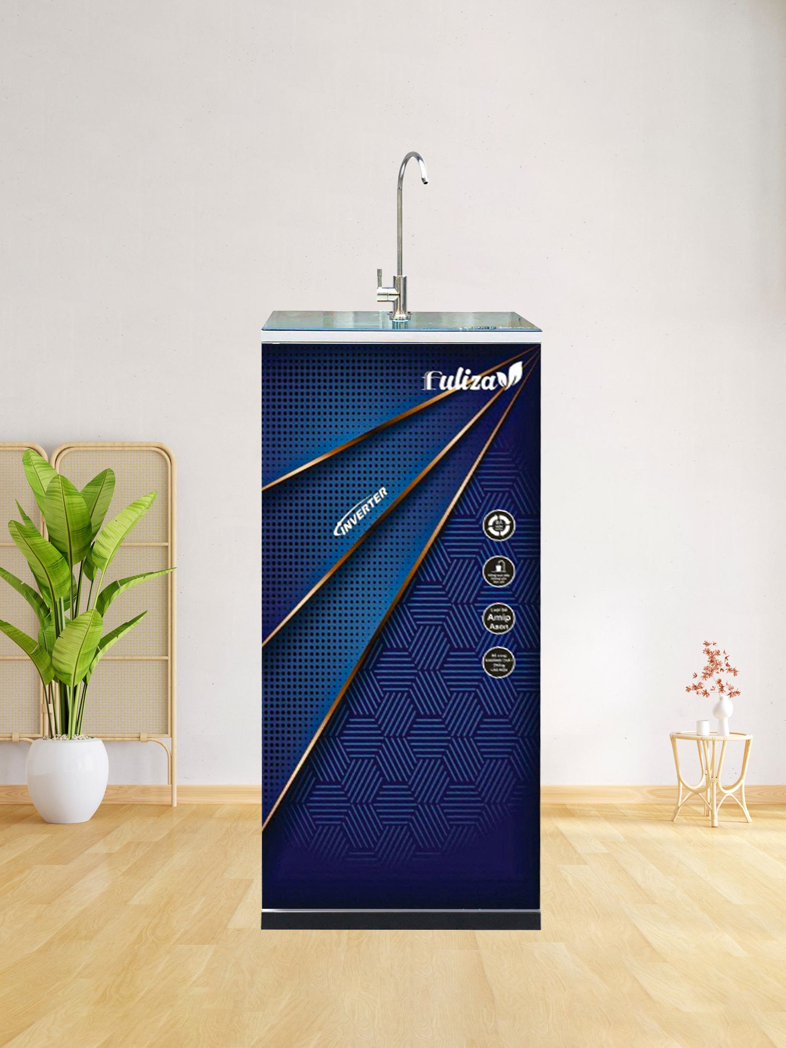 MÁY LỌC NƯỚC FULIZA CAO CẤP RO 9 CẤP 1 VÒI